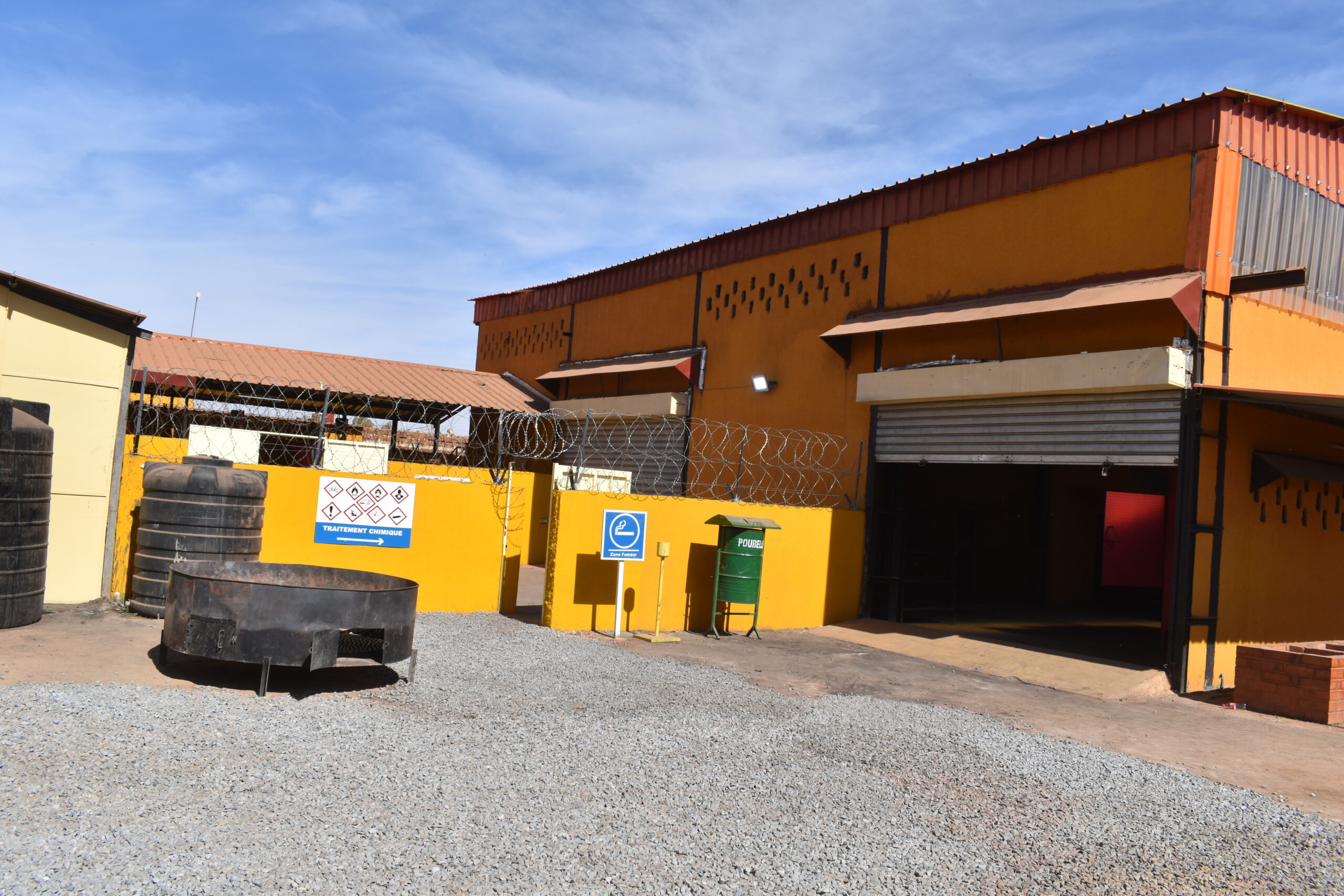 Spot inauguration usine Golden Hand de traitement des résidus miniers